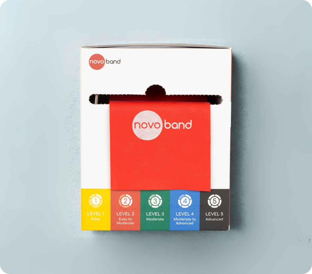 Level 2 (Red) Latex Free Resistance Band – 50 Yards (45.7 m)