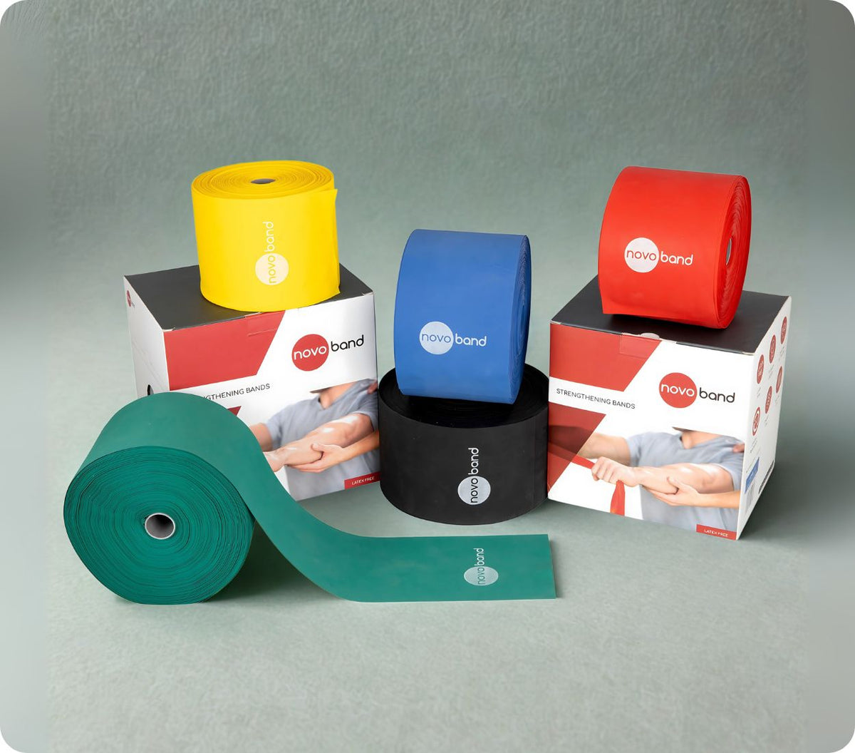 Level 2 (Red) Latex Free Resistance Band – 50 Yards (45.7 m)